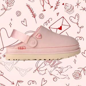 UGG Pink Slingback Clogs